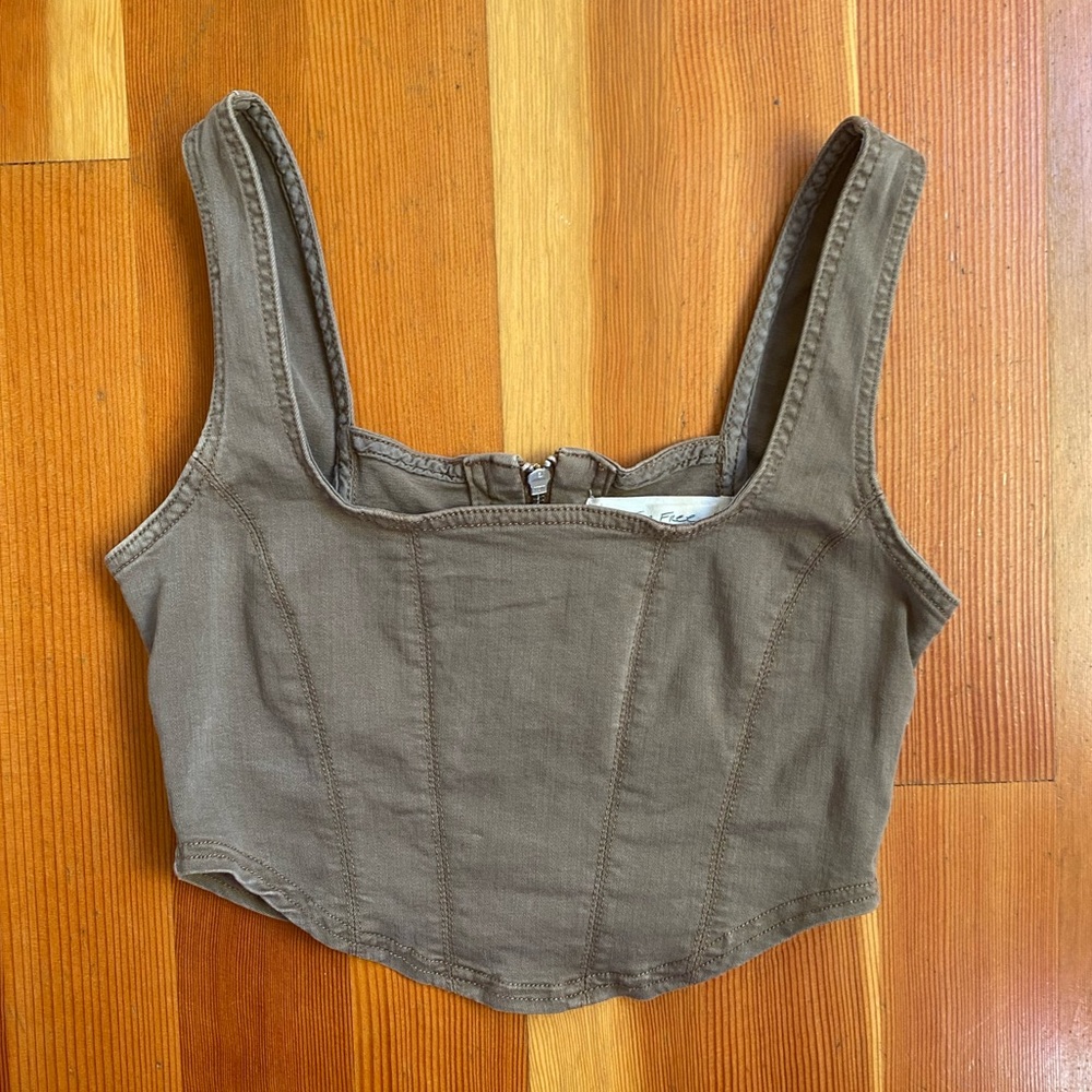 FREE PEOPLE Corset Top